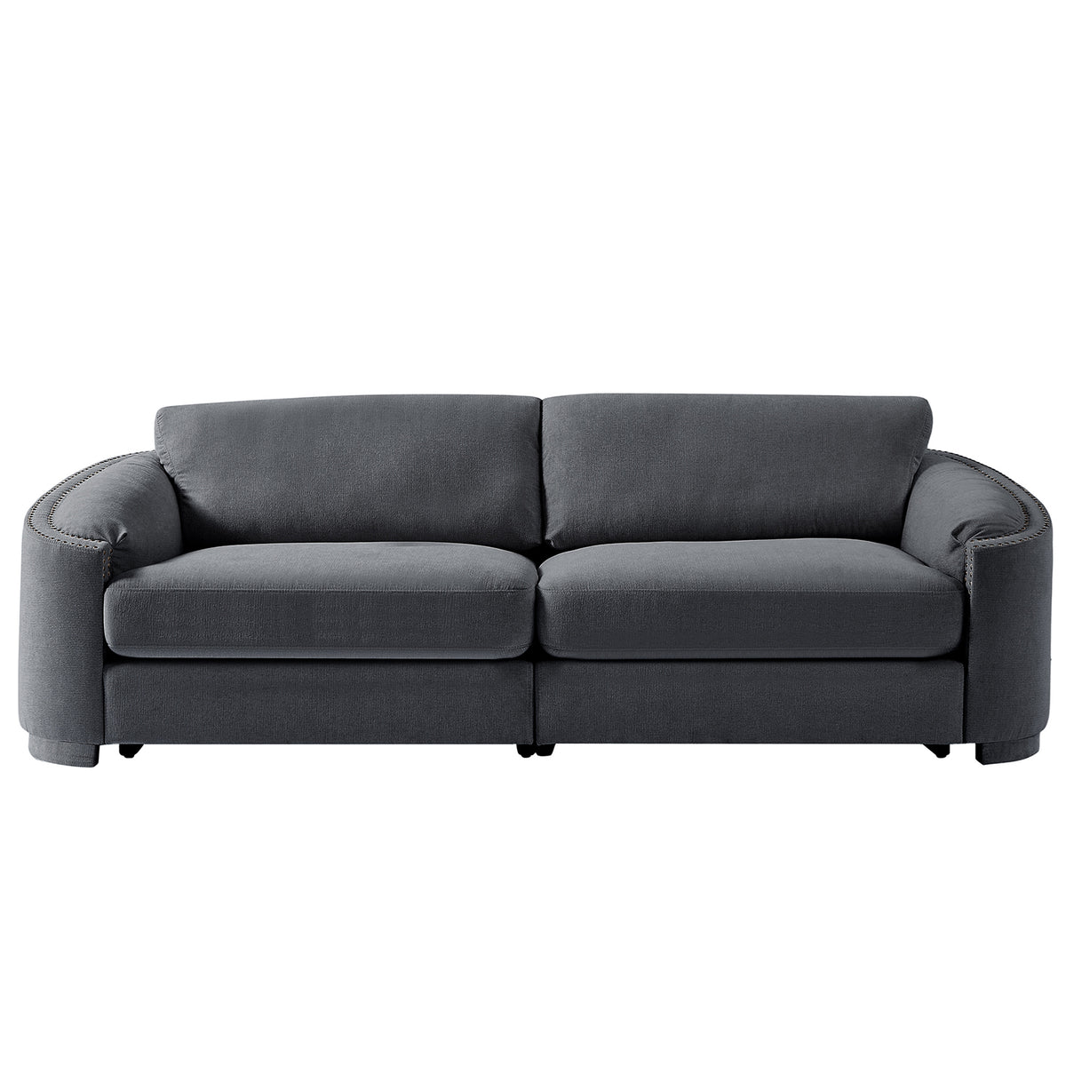 Gray 2 Seat Upholstery Loveseat Sofa L95320
