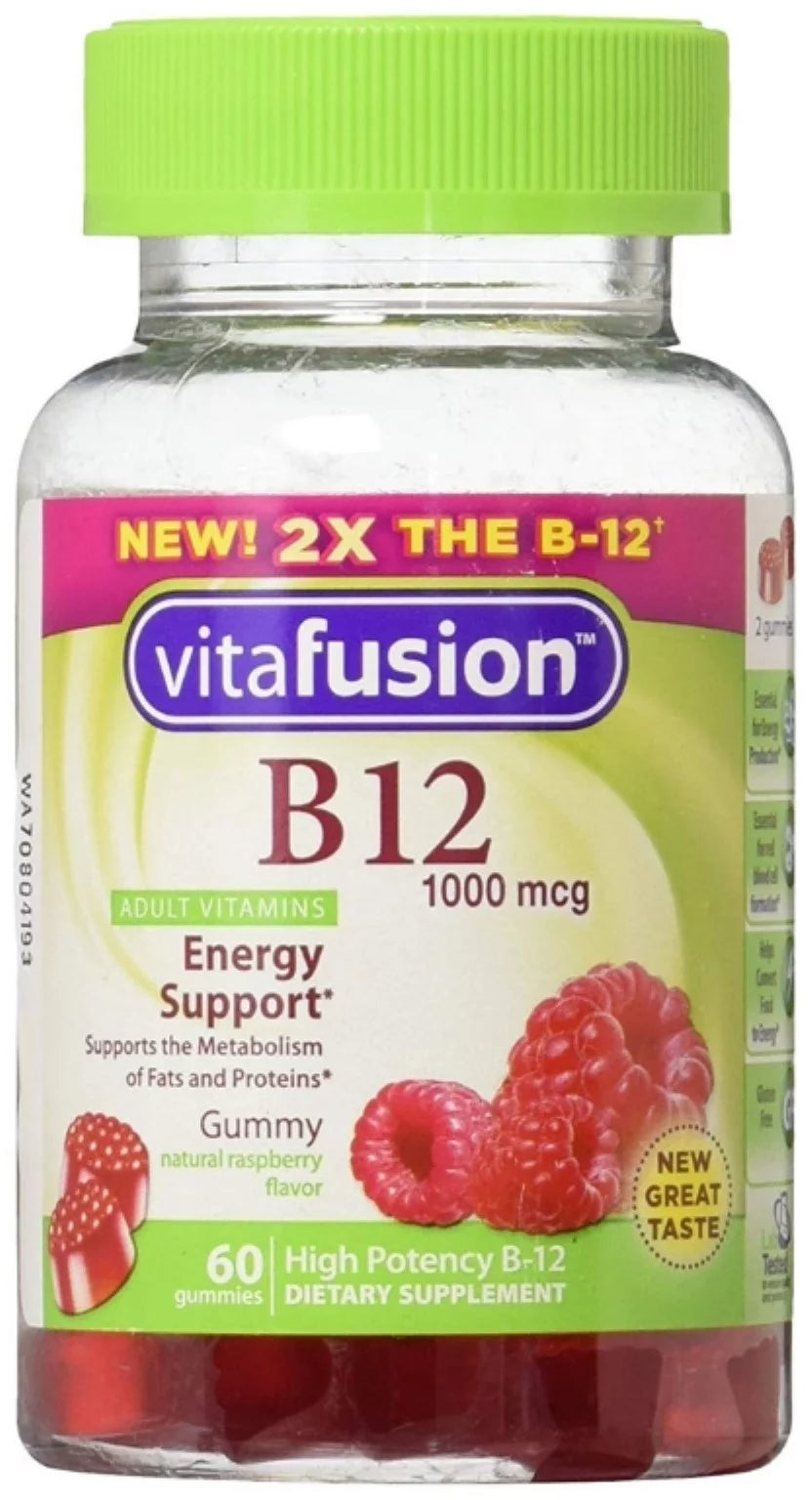 B-12 1000 mcg Supplement 60 ea Pack of 6 K3019