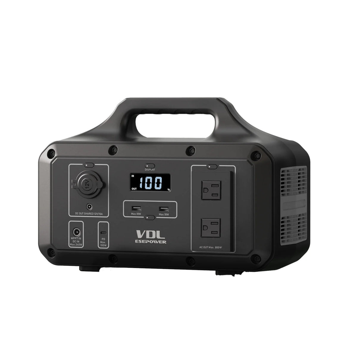 Portable Power Station 800W 510Wh Solar Generator W9582
