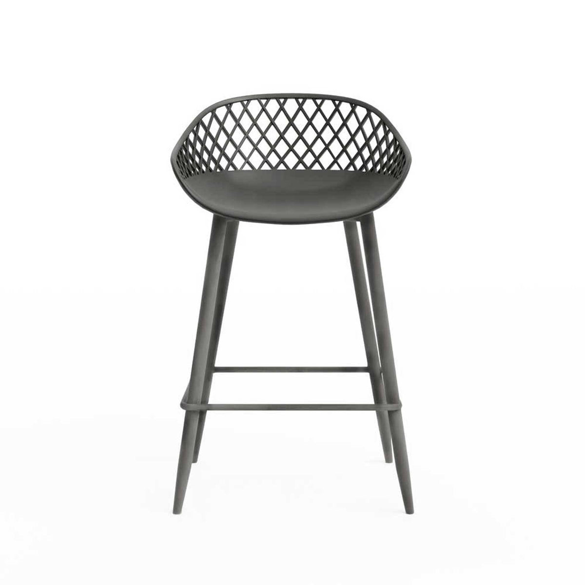 Black Counter Stool Set of 2 Z41249