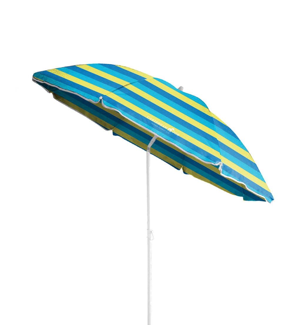 6' Beach Umbrella with UV Protection and Case S55634