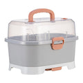 Baby Bottle Drying Rack with Drainer Tray L5716