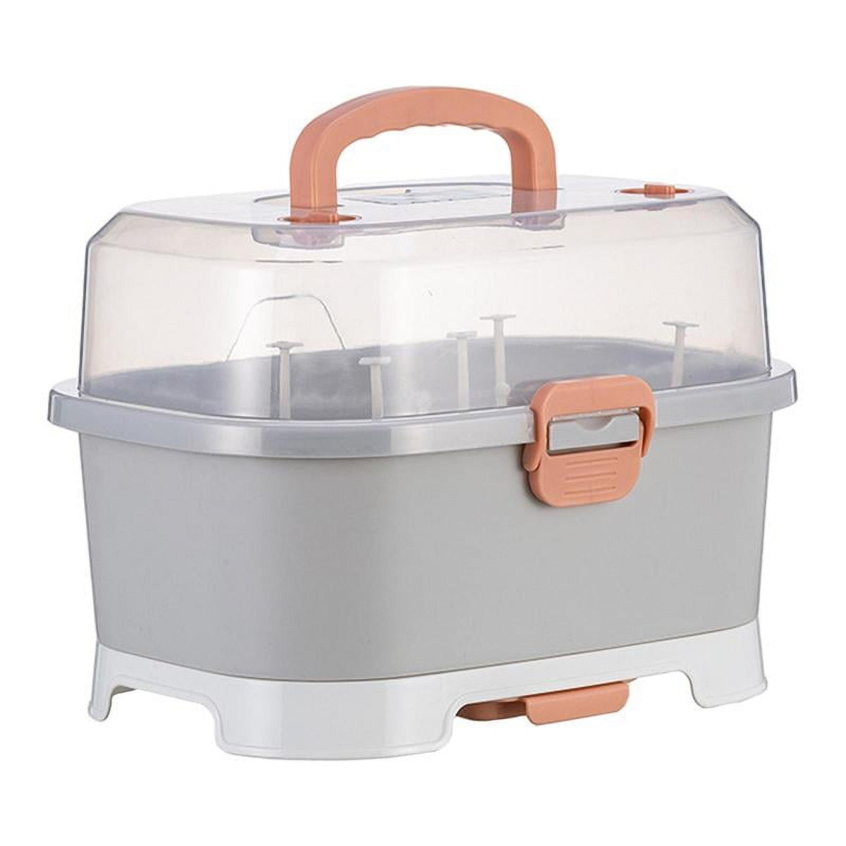 Baby Bottle Drying Rack with Drainer Tray L5716