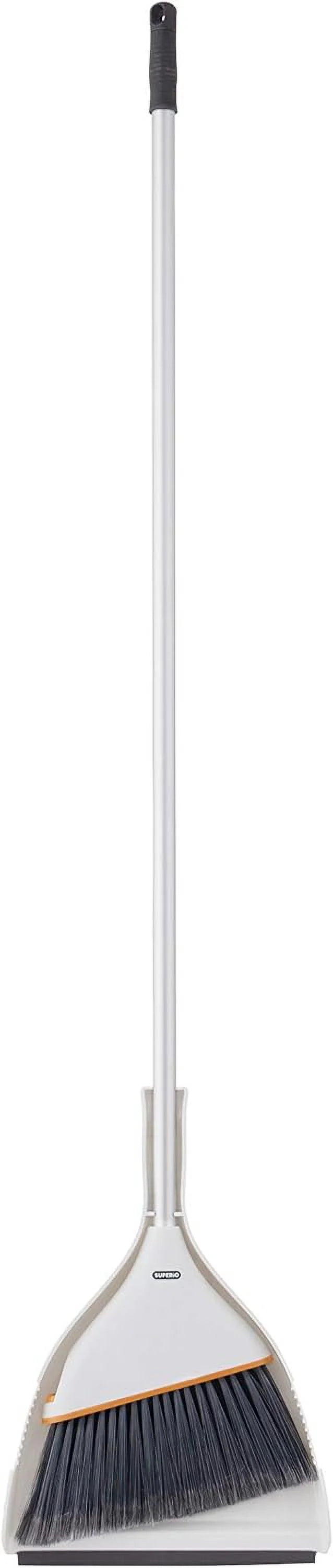 Angle Broom With Clip-On Dustpan Set X99799