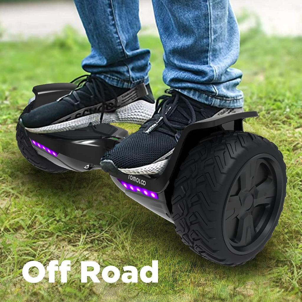 All Terrain 8.5In Self Balancing Hoverboard with Bluetooth Speakers and LED Lights V15530