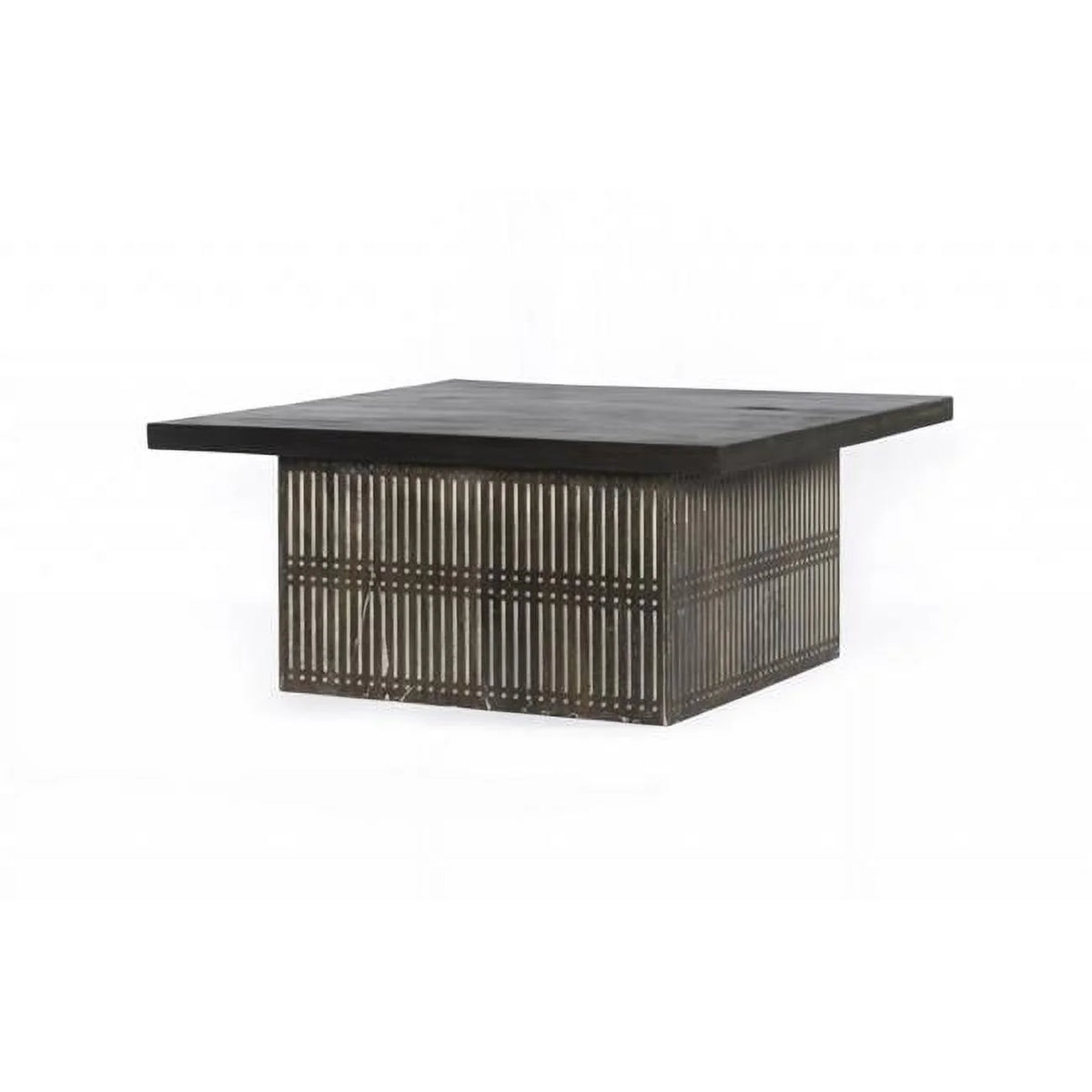 Carved Wood Storage Coffee Table G9037