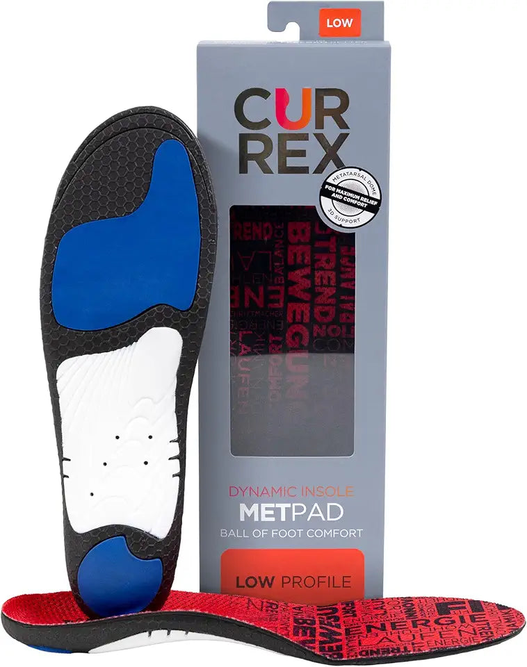 Arch Support Shoe Inserts with Metatarsal Pads B656808