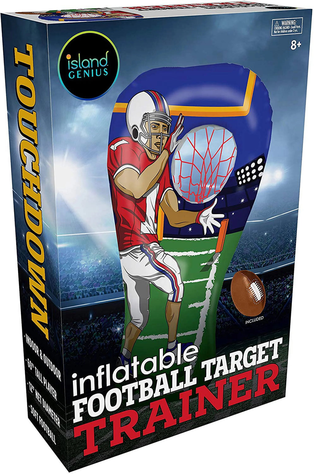 Inflatable Football Toss Target Party Game C66832