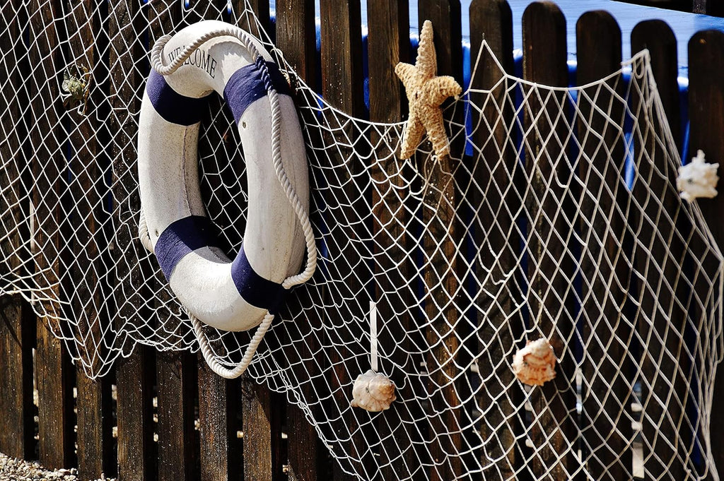 5'x10' (2 Pack) Large Fishing Net Décor H37181
