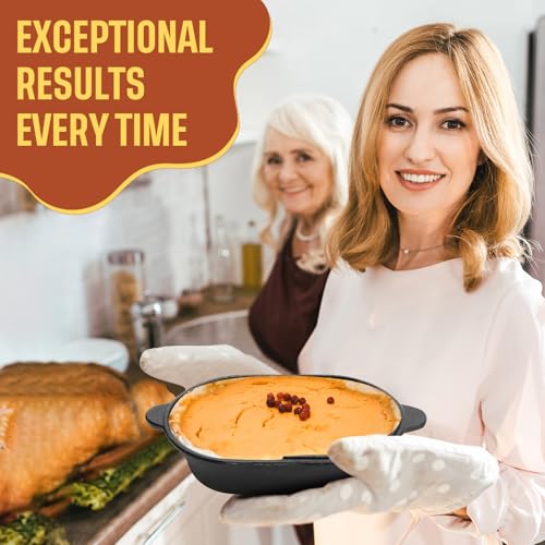 Pre-Seasoned Cast Iron Bread Pan with Lid 2.2QT W407