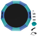 Blue & Green Inflatable Water Trampoline E553539