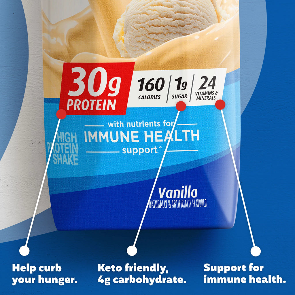 Vanilla Protein Shake 30g 11 fl oz 4 Ct T596863