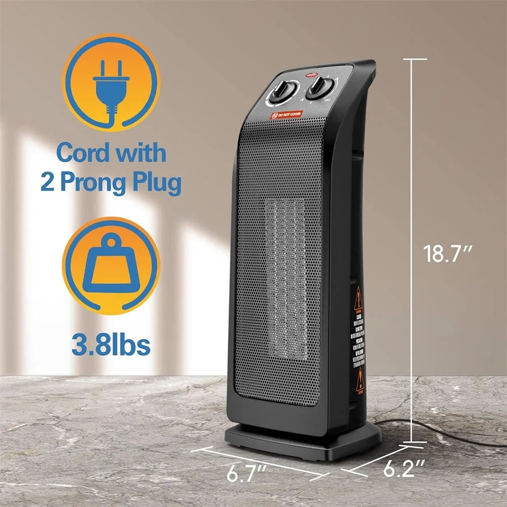 1500W Ceramic Electric Tower Heater K81606