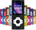 Black Pack of 2 MP3 MP4 Player K7780