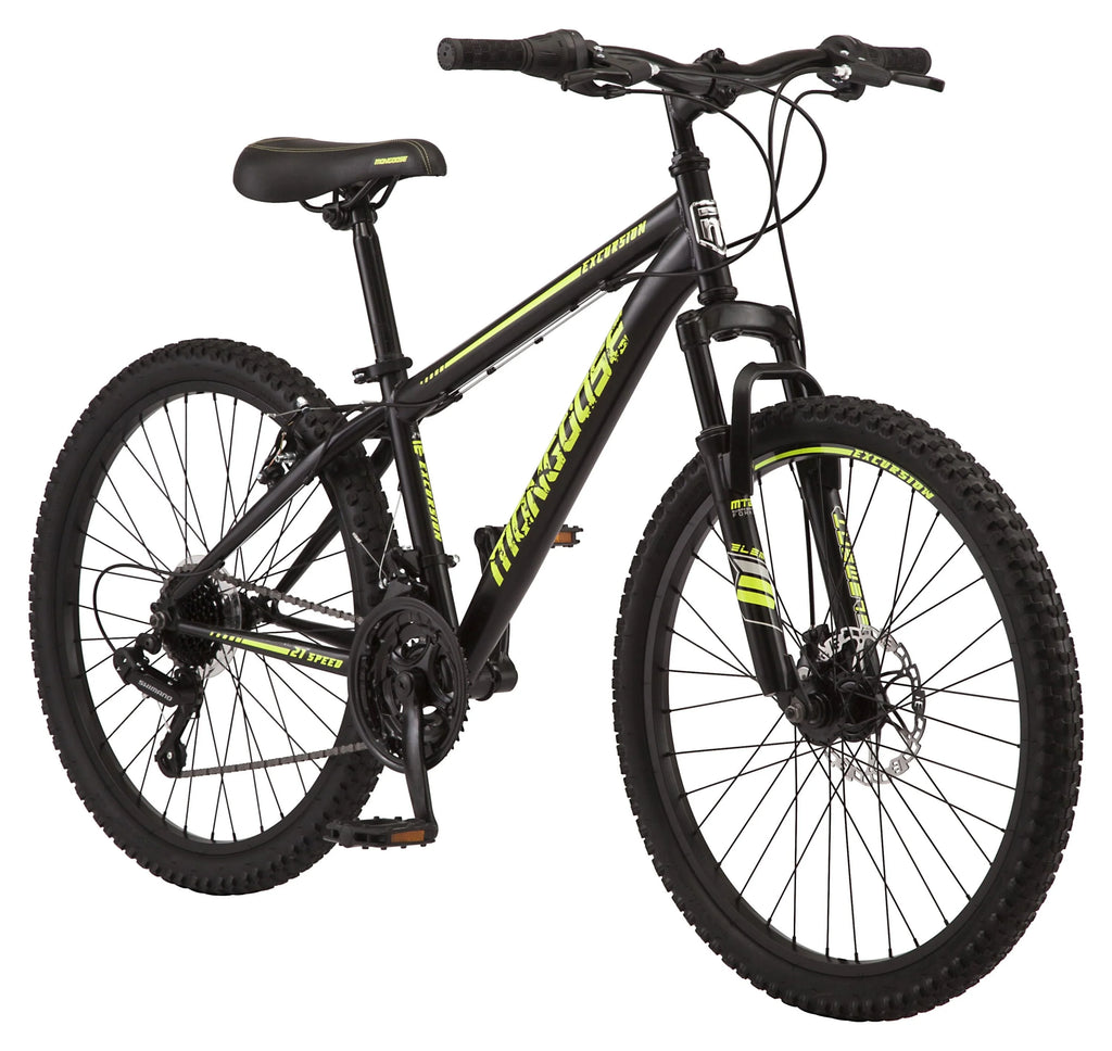 Black and Yellow 21 Speeds Mountain Bike N416