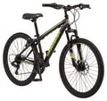 Black and Yellow 21 Speeds Mountain Bike N416