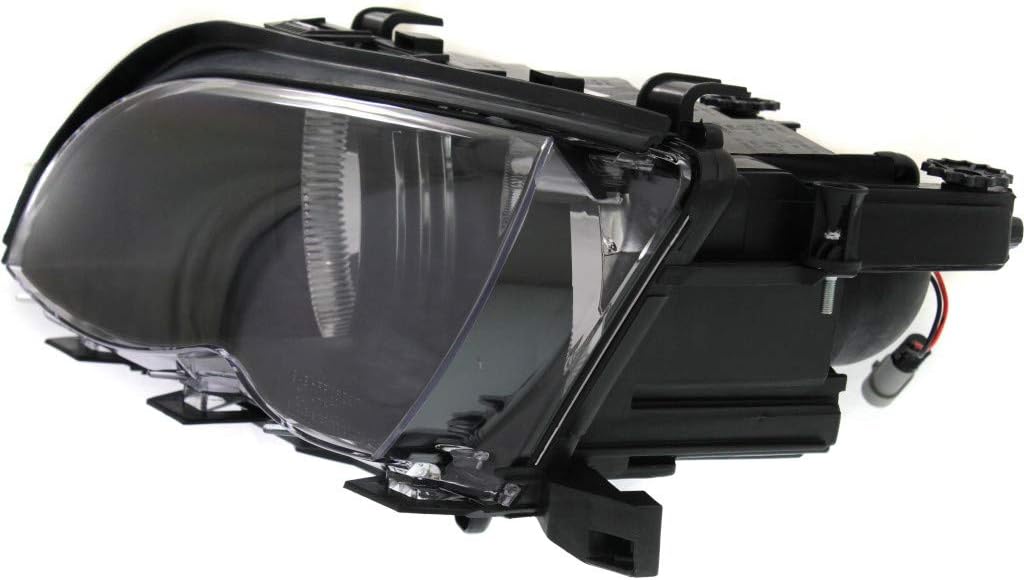 Headlight Assembly Driver Side Halogen with Bulbs A84811