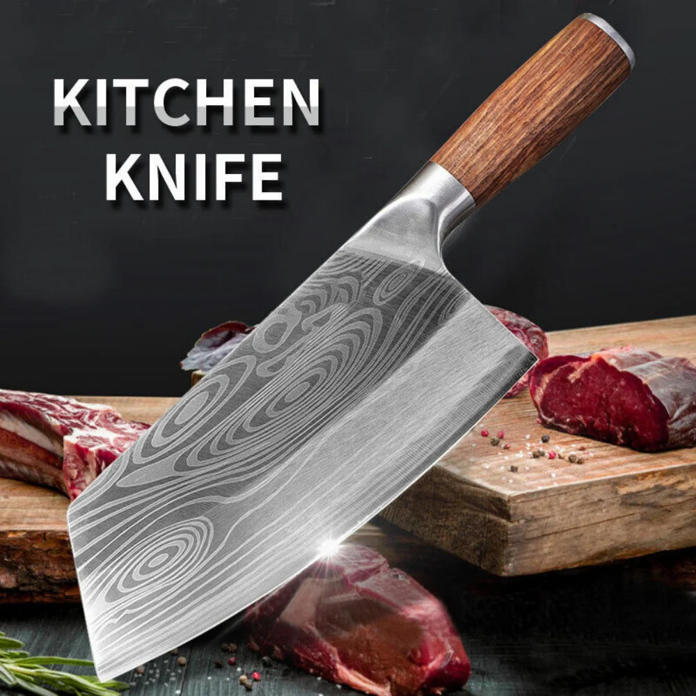 8 Inch Stainless Steel Chef Knife Q2363