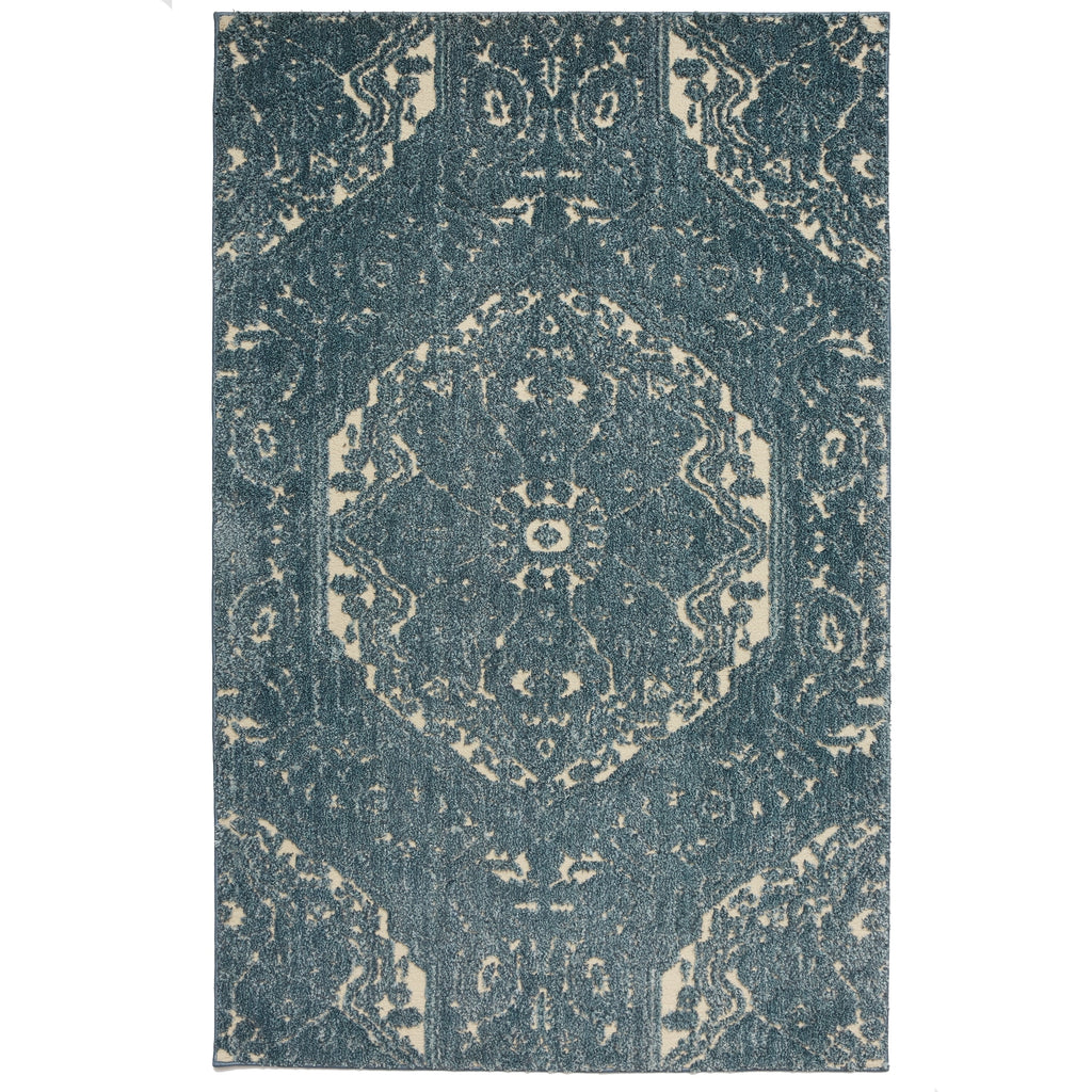 Blue 5' x 8' Area Rug N1071