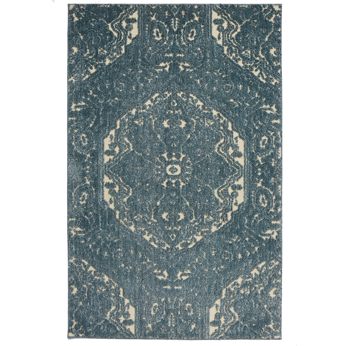 Blue 5' x 8' Area Rug N1071
