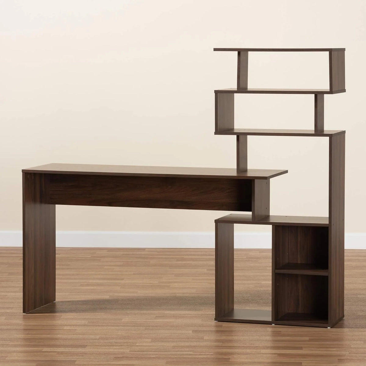 Walnut Brown Desk L609