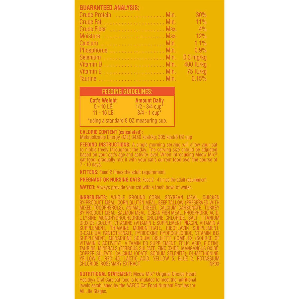 Original Choice Cat Food Y477