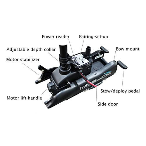 12V 55lbs GPS Trolling Motor with Wireless Remote G49612