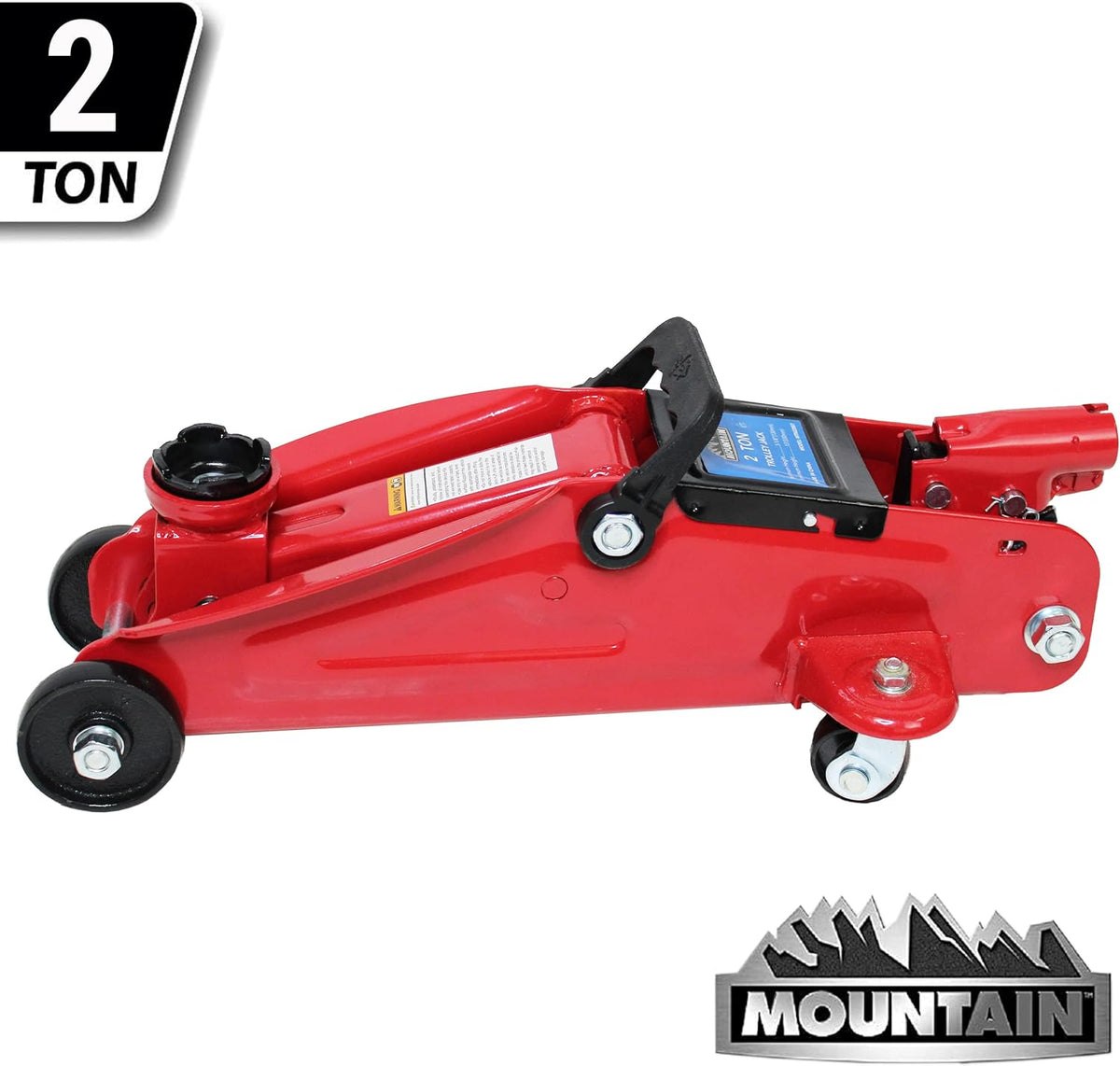 2 Ton Trolley Jack, 4,000 LB Capacity, Heavy Duty Steel, Pack of 2 K822