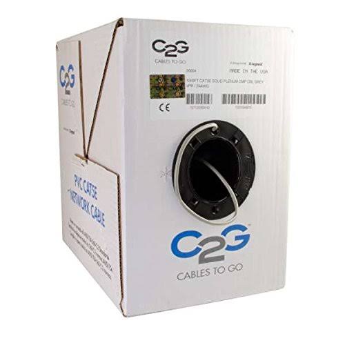 Gray CAT 5e Bulk Cable 1000 ft X530