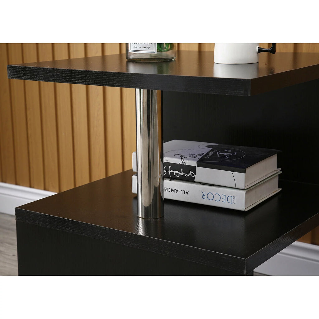 S-shaped LED Coffee Table N4354