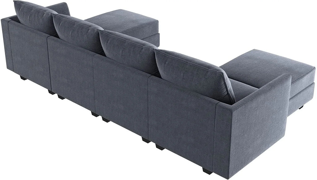 Bluish Grey Sectional Sofa T30586