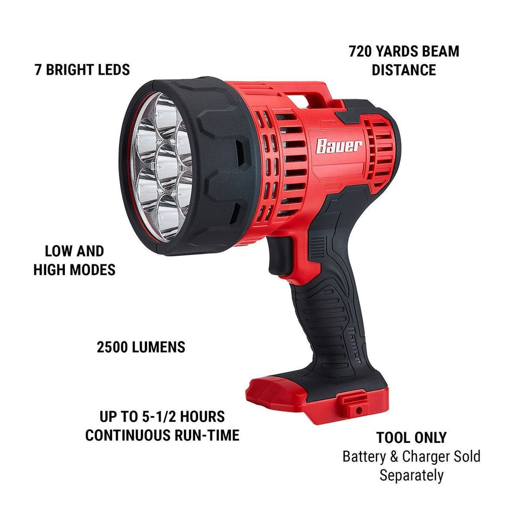 20V Cordless 2500 Lumen Spotlight N159