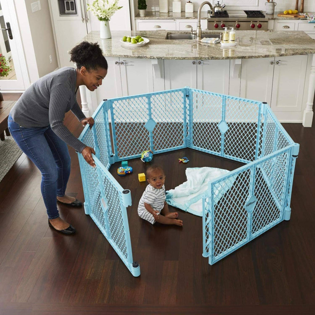 Superyard Indoor-Outdoor Play Yard with Carrying Strap M975494