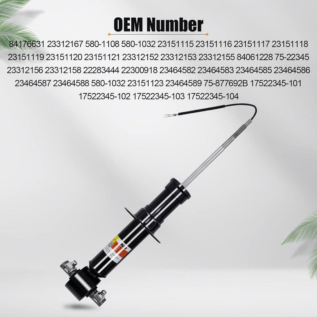 1Pair Front Shocks Absorbers w/Magnetic R19390