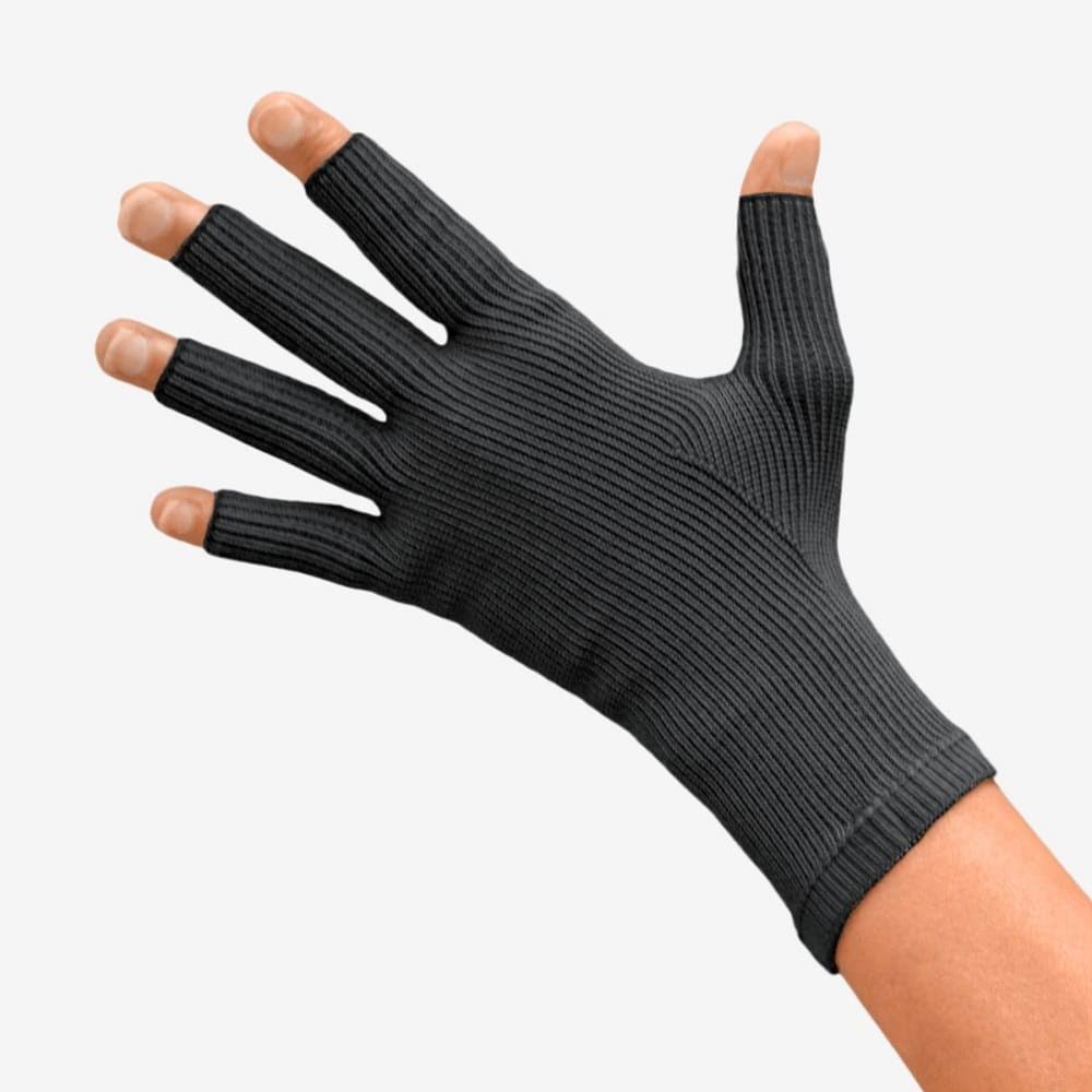 Beige Quarter Finger Compression Glove, Large X479