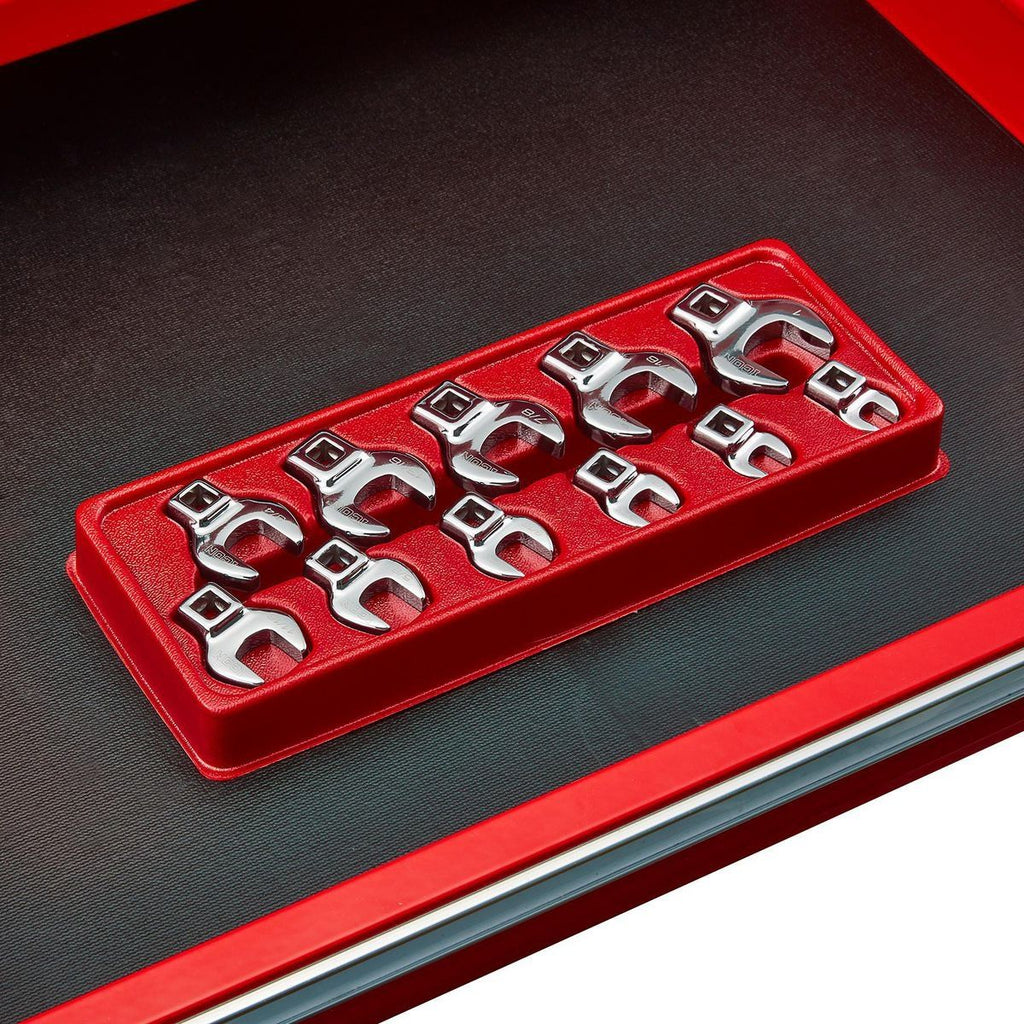 3/8 in. Drive SAE Crowfoot Wrench Set, 11-Piece W260122