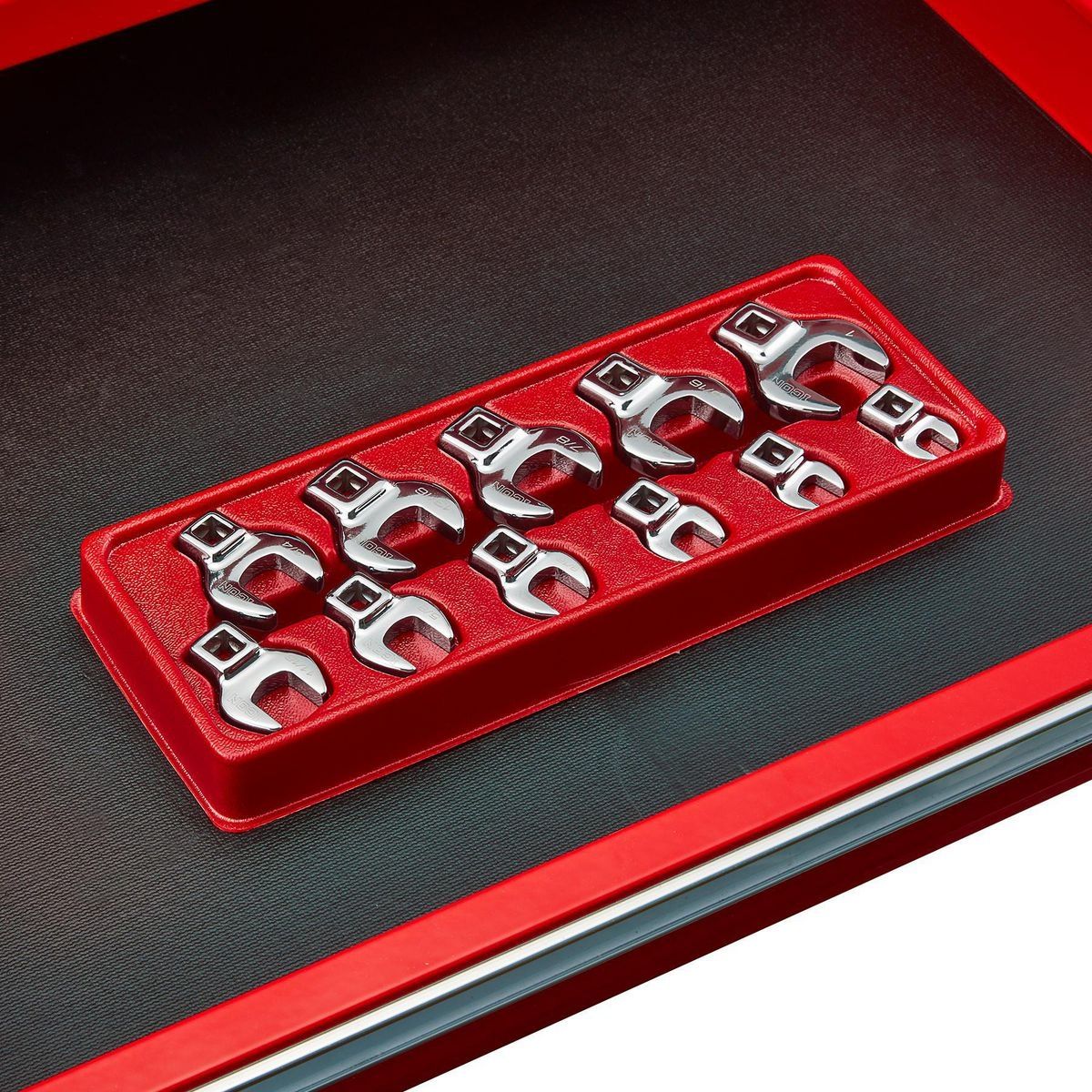 3/8 in. Drive SAE Crowfoot Wrench Set, 11-Piece W260122