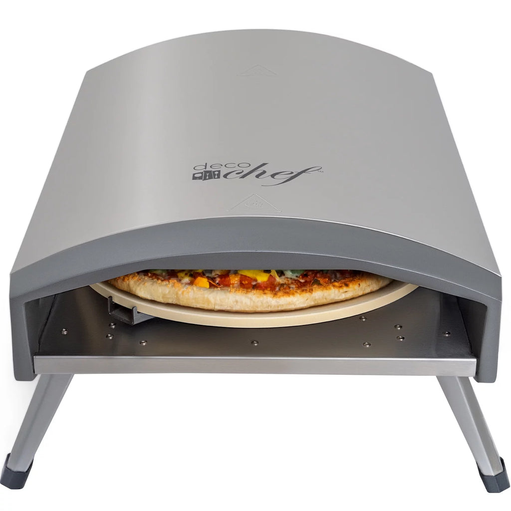 Portable Gas Pizza Oven with Baking Stone E878268