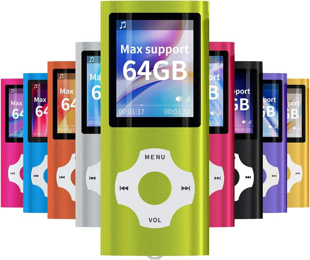 Black Pack of 2 MP3 MP4 Player K7780