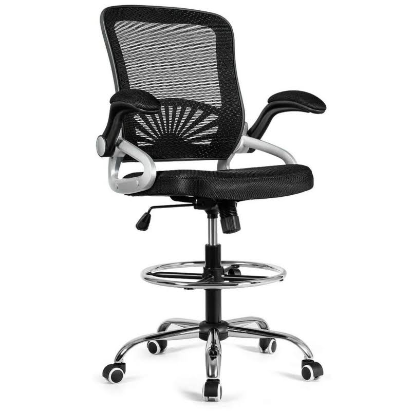 Adjustable Height Mesh Drafting Chair R3446