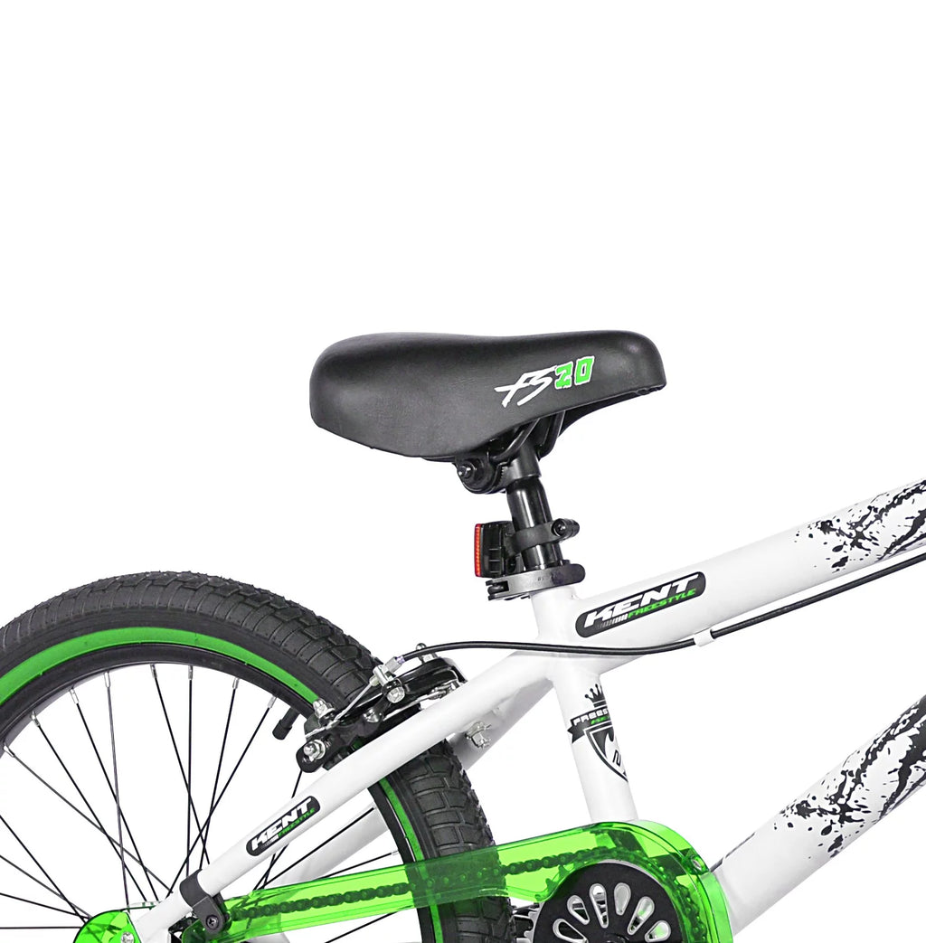 20 In. Black and White BMX Bike A649